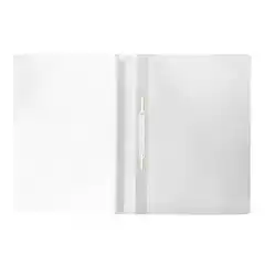 CARPETA DOSSIER FASTENER PLASTICO Q-CONNECT A4 BLANCO KF01658 38847