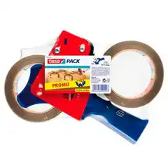 Material DISPENSADOR TESA DE PRECINTO PROMOCION: 2 ROLLOS MARRON 66X50 (57455-00001-01) 39155
