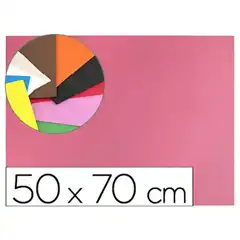 Material GOMA EVA LIDERPAPEL 50X70CM 60G/M2 ESPESOR 1.5MM ROSA GE98 43359