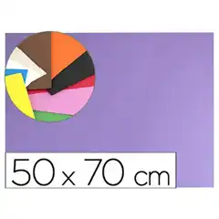 Material GOMA EVA LIDERPAPEL 50X70CM 60G/M2 ESPESOR 1.5MM LILA GE47 43363