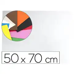 Material GOMA EVA LIDERPAPEL 50X70CM 60G/M2 ESPESOR 1.5MM BLANCO GE58 43366
