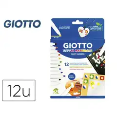 ESTUCHE 12 UNIDADES GIOTTO DECOR MATERIALES 47453 (F45340000)