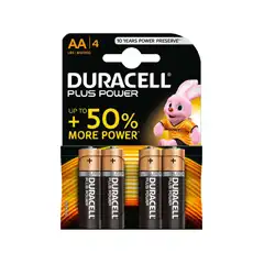 PILAS DURACELL AA ALCALINAS PLUS POWER 4 PILAS LR03 940279 33869 49962 PILAS DURACELL AA ALCALINAS PLUS POWER 4 PILAS LR03 940279 33869 49962