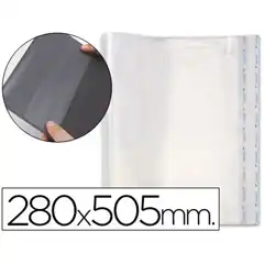 FORRALIBRO PP AJUSTABLE ADHESIVO 280X505 MM 02010 (01198) 52100