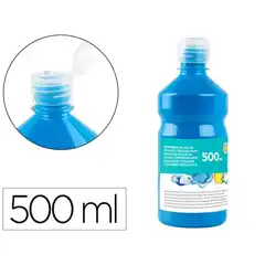 TEMPERA LIQUIDA LIDERPAPEL ESCOLAR 500 ML AZUL TP14 59205
