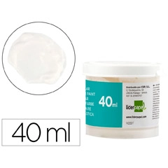 TEMPERA LIDERPAPEL ESCOLAR 40 ML BLANCO TP61 62931