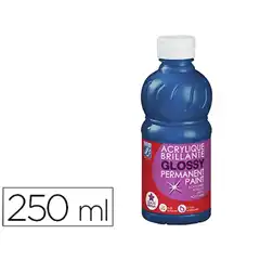 PINTURA ACRILICA L&B BRILLO AZUL PRIMARIO BOTE DE 250 ML 301256 63162