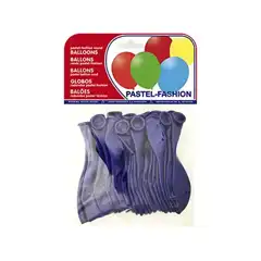GLOBO 100% LATEX BIODEGRADABLE AZUL MARINO BOLSA DE 20 UDS 26020 (20020) 63218