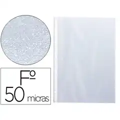 Material FUNDA MULTITALADRO Q-CONNECT Fº 50 MC PIEL DE NARANJA CAJA DE 100 UDS KF02447 63403