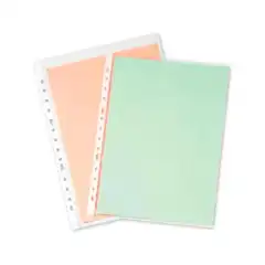 FUNDA MULTITALADRO Q-CONNECT Fº 80 MC CRISTAL CAJA 100 UDS KF15038 63404