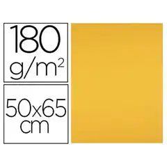 CARTULINA LIDERPAPEL 50X65 CM 180 GR ORO VIEJO PAQ. DE 25 HJ CT48 67853