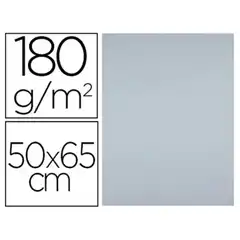 CARTULINA LIDERPAPEL 50X65 CM 180 GR GRIS PAQ. DE 25 HJ CT53 67858