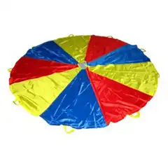 PARACAIDAS AMAYA DE NYLON CON 12 ASAS COLORES DEL PARCHIS 3,50 M 439100 68864