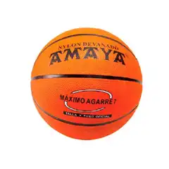 BALON AMAYA DE BASKET CAUCHO NARANJA N 6 700212 68969