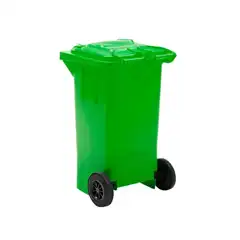 PAPELERA CONTENEDOR Q-CONNECT PLASTICO VERD 100L CON TAPA Y RUEDAS 750X470X370MM KF1654 72481 PAPELERA CONTENEDOR Q-CONNECT PLASTICO VERD 100L CON TAPA Y RUEDAS 750X470X370MM KF1654 72481