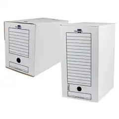 CAJA DE ARCHIVO DEFINITIVO Fº DOBLE ANCHO LIDERPAPEL 367X251X200 MM 74866 CAJA DE ARCHIVO DEFINITIVO Fº DOBLE ANCHO LIDERPAPEL 367X251X200 MM 74866