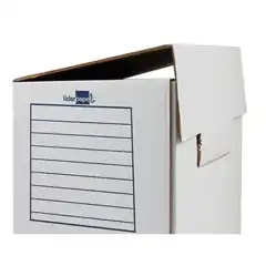 CAJA DE ARCHIVO DEFINITIVO Fº DOBLE ANCHO LIDERPAPEL 367X251X200 MM 74866 CAJA DE ARCHIVO DEFINITIVO Fº DOBLE ANCHO LIDERPAPEL 367X251X200 MM 74866
