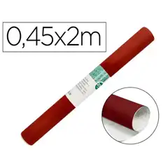 ROLLO ADHESIVO LIDERPAPEL ESPECIAL ANTE GRANATE 0.45X2MT RO18 75059