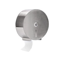DISPENSADOR Q-CONNECT DE PAPEL HIGIENICO JUMBO ACERO INOXIDABLE 115x254x265 MM 75183 DISPENSADOR Q-CONNECT DE PAPEL HIGIENICO JUMBO ACERO INOXIDABLE 115x254x265 MM 75183