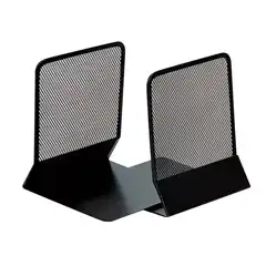 APOYALIBROS METALICO Q-CONNECT KF15098 REJILLA NEGRO JUEGO 165X152X135 MM KF15098 77867