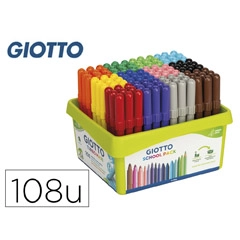 Material ROTULADOR TURBO MAXI SCHOLLPACK 108UDS GIOTTO F524000 78297