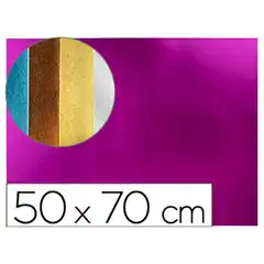 Material GOMA EVA LIDERPAPEL 50X70 CM ESPESOR 2 MM METALIZADA ROSA GE91 79231