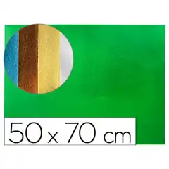 Material GOMA EVA LIDERPAPEL 50X70 CM ESPESOR 2 MM METALIZADA VERDE GE92 79232