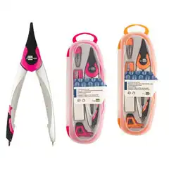 COMPAS LIDERPAPEL ADAPTADOR UNIVERSAL MINAS AFILAMINAS Y GOMA COLORES SURTIDOS MP20 87721