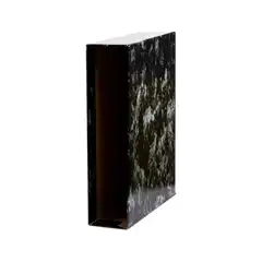 CAJA ARCHIVADOR JASPEADO LIDERPAPEL CLASSIC BLUE Fº NEGRA CZ02 94921