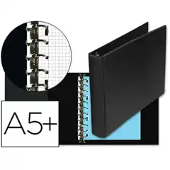 CARPETA MULTIFIN ALFA 3002-G 11 ANILLAS 40 MM PLASTICO 4º 4695