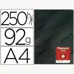 PAPEL VEGETAL DIAMANT A4 92 GR HOJA CAJA 250 UDS 5763