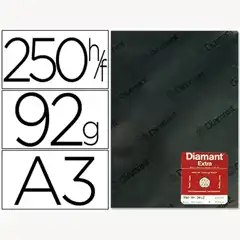 PAPEL VEGETAL DIAMANT DIN A3 92 GR HOJA CAJA 250 UDS 5766