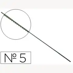 PELOS DE SEGUETA MADERA N.5 CAJA DE 144 5957
