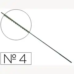 PELOS DE SEGUETA MADERA N.4 CAJA DE 144 5958