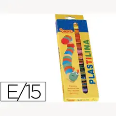 PLASTILINA JOVI -ESTUCHE DE 15 BARRAS 6198