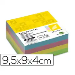 RECAMBIO LIDERPAPEL MULTITACO COLORES TAMAÑO 95X90X40 MM 6895