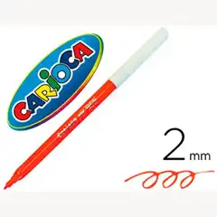 ROTULADOR CARIOCA UNIDAD ROJO CAJA 50 UDS 7256