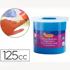 PINTURA A DEDOS JOVI 125 CC -AZUL CAJA DE 5 UDS 16454