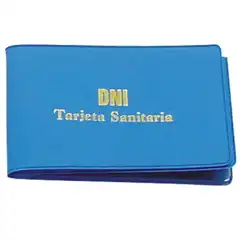 Material FUNDA PORTACARNET SEGURIDAD SOCIAL OPACA PVC COLORES SURTIDOS 16873