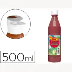 Material BOTELLA TEMPERA LIQUIDA 500 ML. COLOR MARRON JOVI (50612) 20116