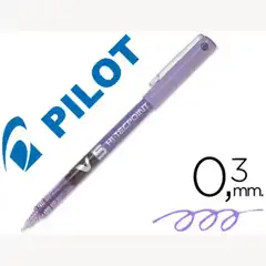 ROTULADOR PILOT PUNTA AGUJA V-5 VIOLETA 0.5 MM 20664