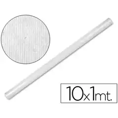 PAPEL KRAFT LIDERPAPEL BLANCO -ROLLO 10X1 MT 21039