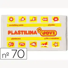 PLASTILINA JOVI 70-01 BLANCA UNIDAD TAMAÑO PEQUEÑO 22121