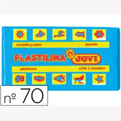 PLASTILINA JOVI 70-12 AZUL CLARO UNIDAD TAMAÑO PEQUEÑO 22132