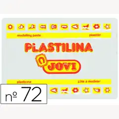 PLASTILINA JOVI 72 BLANCO TAMAÑO GRANDE 72-01 22149