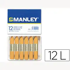Material CERAS MANLEY UNICOLOR OCRE CAJA DE 12 N.26 22262