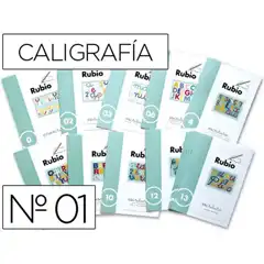 CUADERNO RUBIO CALIGRAFIA Nº 01 22472