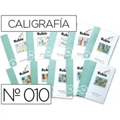 CUADERNO RUBIO CALIGRAFIA Nº 010 22481