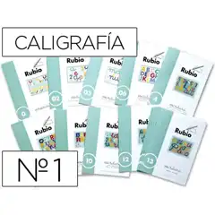 CUADERNO RUBIO CALIGRAFIA Nº 1 22482