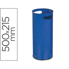P/GUERO METALICO 306 AZUL MEDIDA 50X21.5 CM 23327